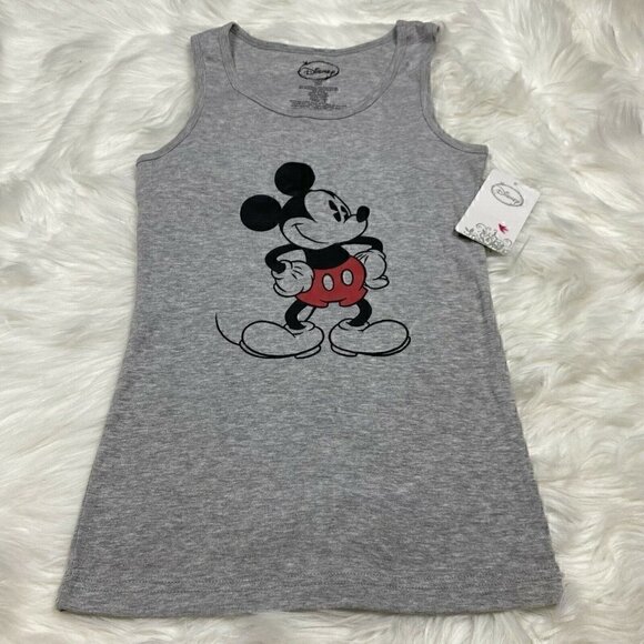 Disney Tops - NEW Disney Women's Junior Size Small 3/5 Mickey Mouse Tank Top